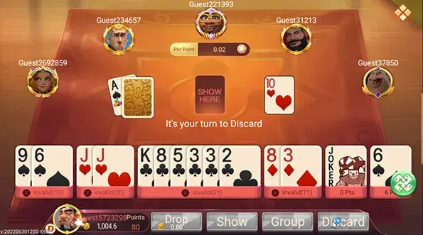 Screenshot Rummy Palms APK