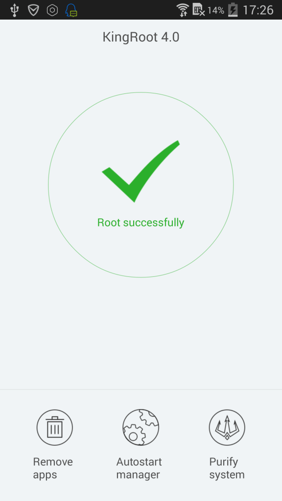 Screenshot Kingroot APK