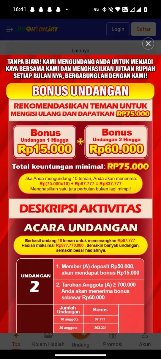 Screenshot OKJKT APK v121.0