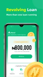 Screenshot Alend Loan APK v1.1.21 untuk Pengajuan Pinjaman Cepat